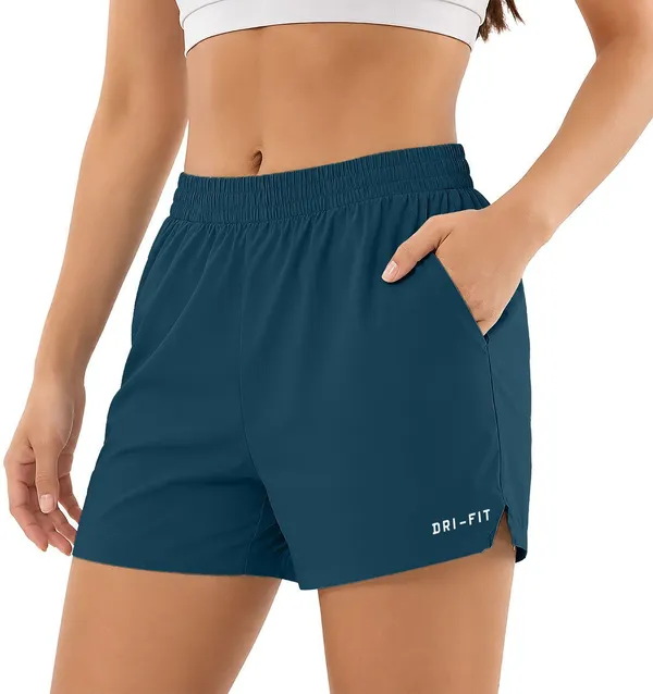 Blue_Polyester_Regular_Printed_Shorts_For_Women