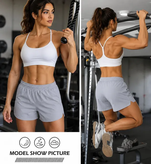 Grey_Polyester_Regular_Fit_Running_Shorts_For_Women