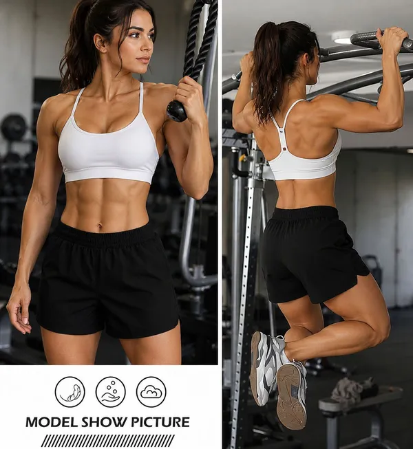 Black_Polyester_Regular_Fit_Shorts_For_Women