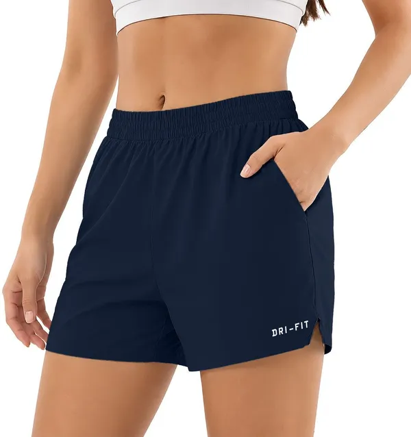 Blue_Polyester_Regular_Printed_Shorts_For_Women
