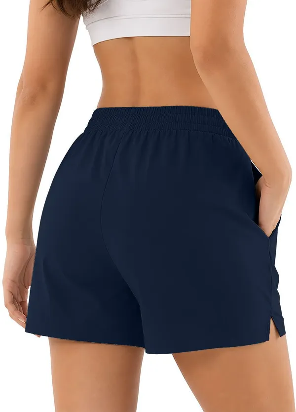 Blue_Polyester_Regular_Printed_Shorts_For_Women