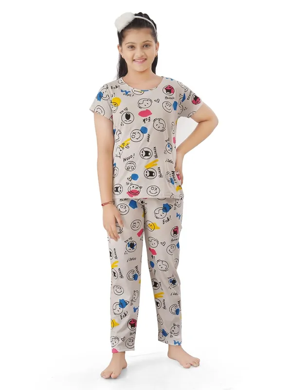 Girls_Cotton_Half_Sleeves_Coord_Set_Night_Suit_With_Pyjama