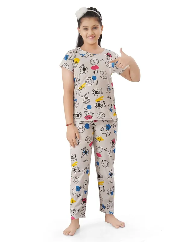 Girls_Cotton_Half_Sleeves_Coord_Set_Night_Suit_With_Pyjama