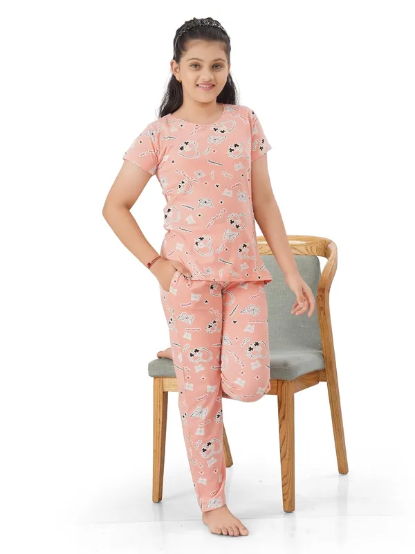 Girls_Cotton_Coord_Set_Night_Suit_With_Pant