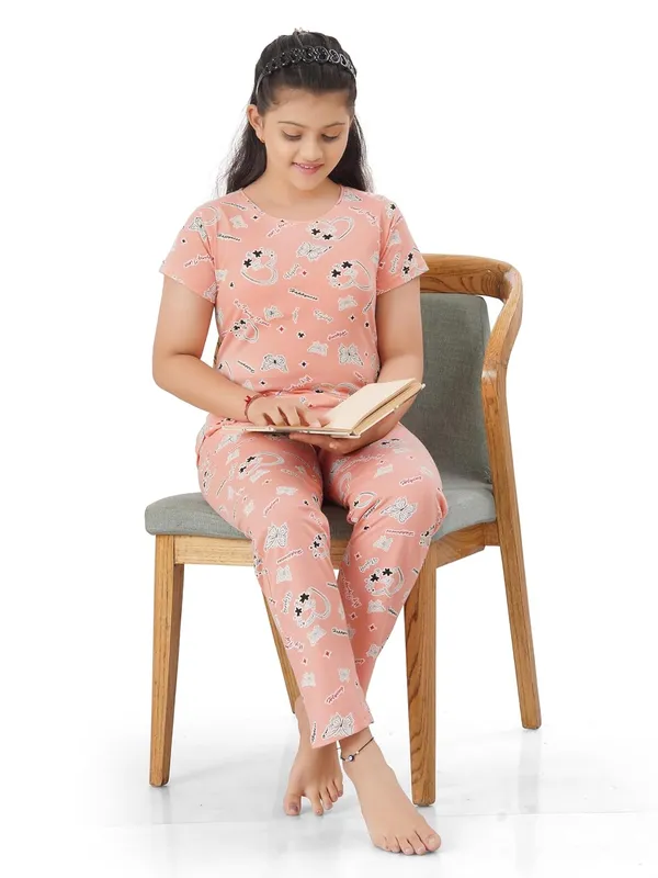 Girls_Cotton_Coord_Set_Night_Suit_With_Pant
