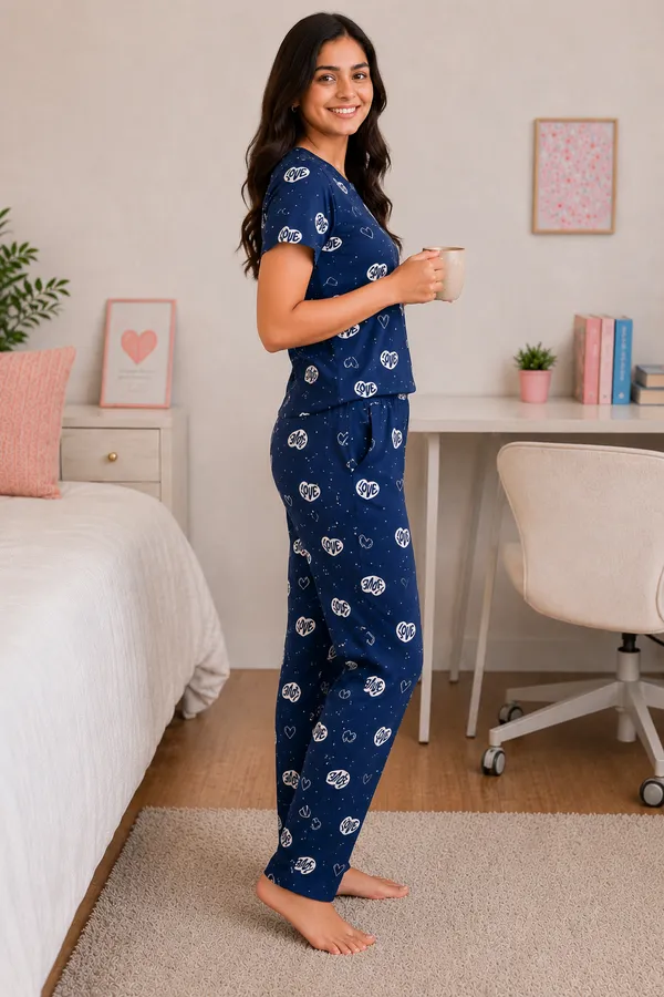 Navy_Printed_Relaxed_Fit_Sleepwear_Set_For_Women