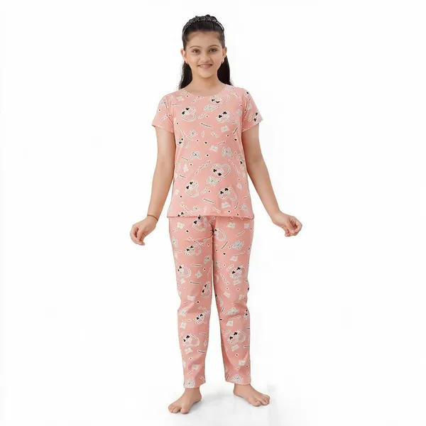Girls_Cotton_Coord_Set_Night_Suit_With_Pant