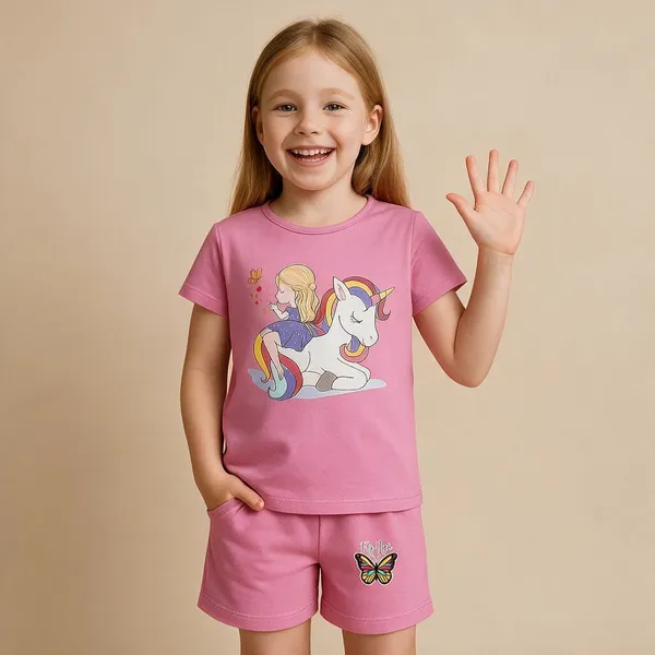 Girls_Cotton_Half_Sleeve_Night_Suit_With_Shorts
