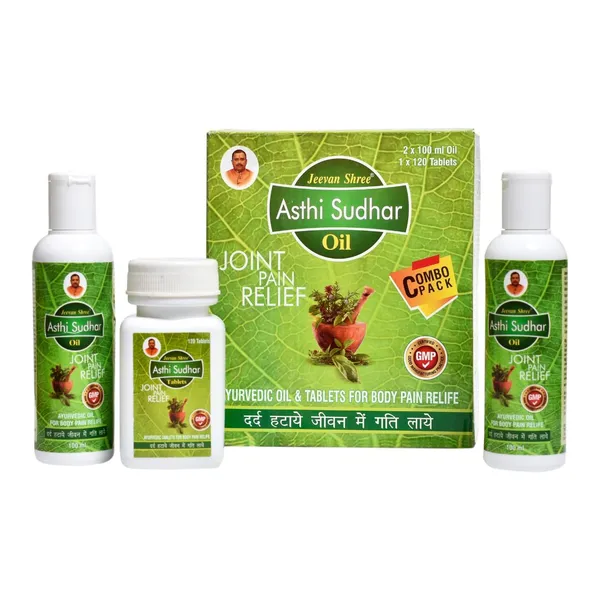 Jeevan_Shree_Asthi_Sudhar_Joint_Pain_Relief_Oil_And_Tablets_Combo