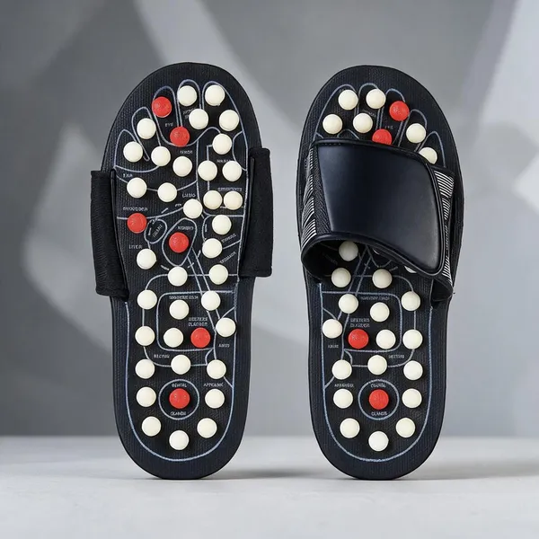 Black_Synthetic_Acupressure_Slippers_for_Adults