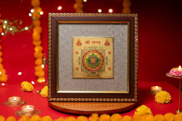 Wooden_Traditional_Shri_Yantra_Framed_Religious_Decor
