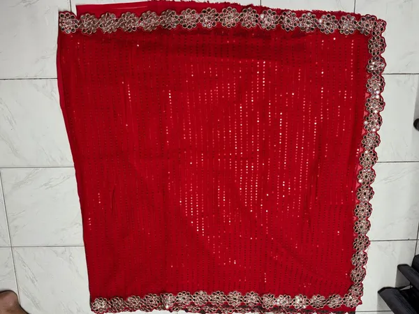 Red_Embellished_Unstitched_Suit_Fabric_For_Women