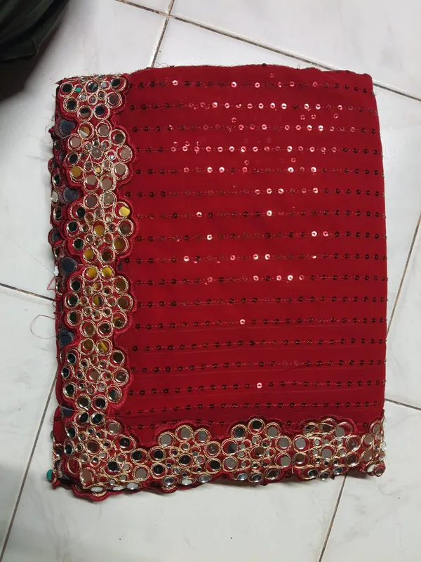 Red_Embellished_Unstitched_Blouse_Fabric_for_Women