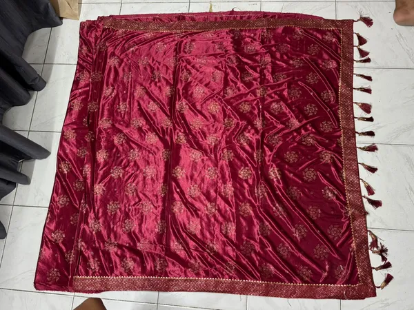Maroon_Embroidered_Dupatta_For_Women