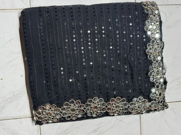 Black_Embellished_Unstitched_Blouse_Fabric_for_Women