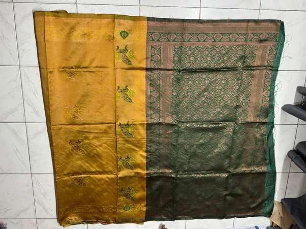 Mustard_Green_Silk_Traditional_Saree_for_Women