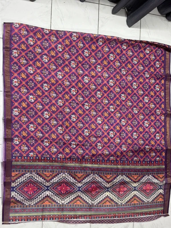 Purple_Printed_Traditional_Saree_for_Women