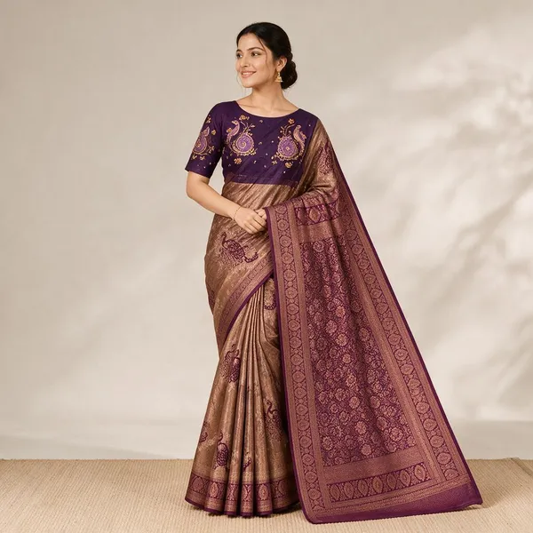Purple_Saree_Cotton_For_women