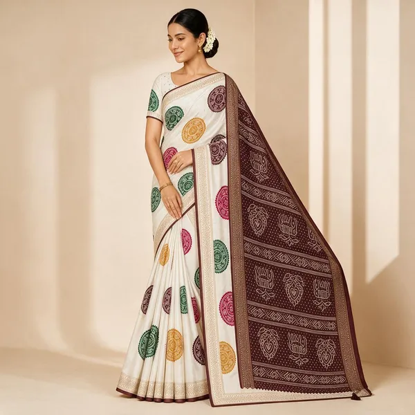 Maroon_Saree_Cotton_For_women