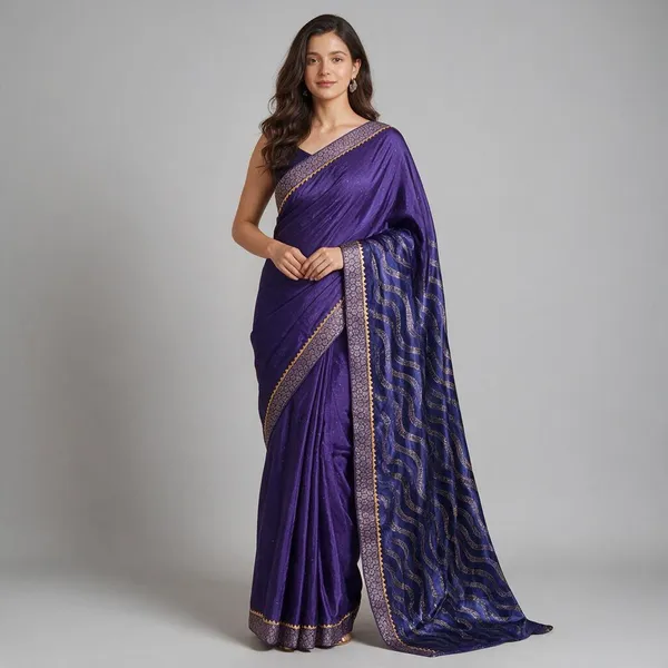 Purple_Saree_Cotton_For_women