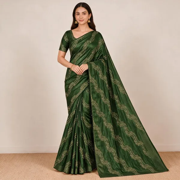 Green_Saree_Cotton_For_women
