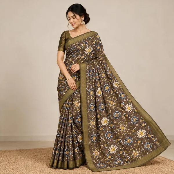 Multicolour_Saree_Silk_For_women