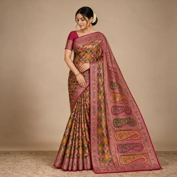 Magenta_Saree_Silk_For_women
