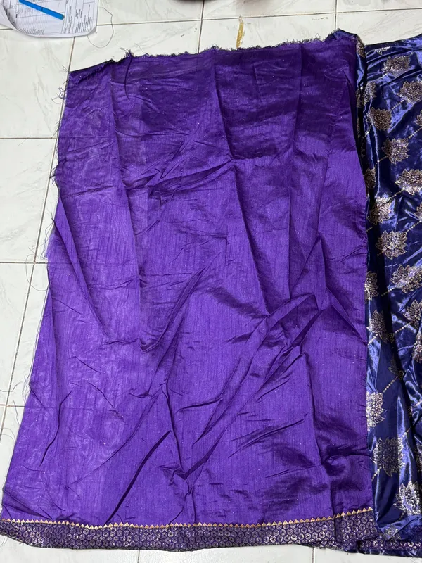 Blue_And_Purple_Silk_Floral_Saree_For_Women