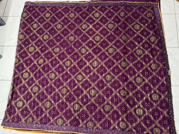 Purple_Printed_Saree_For_Women