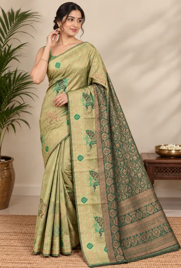 Beige_Saree_Cotton_For_women