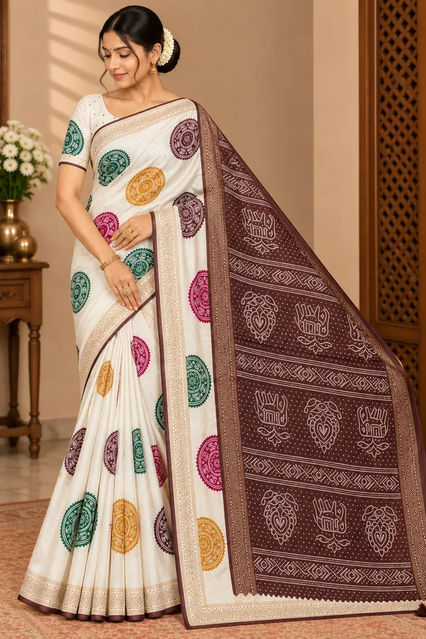 Maroon_Saree_Cotton_For_women