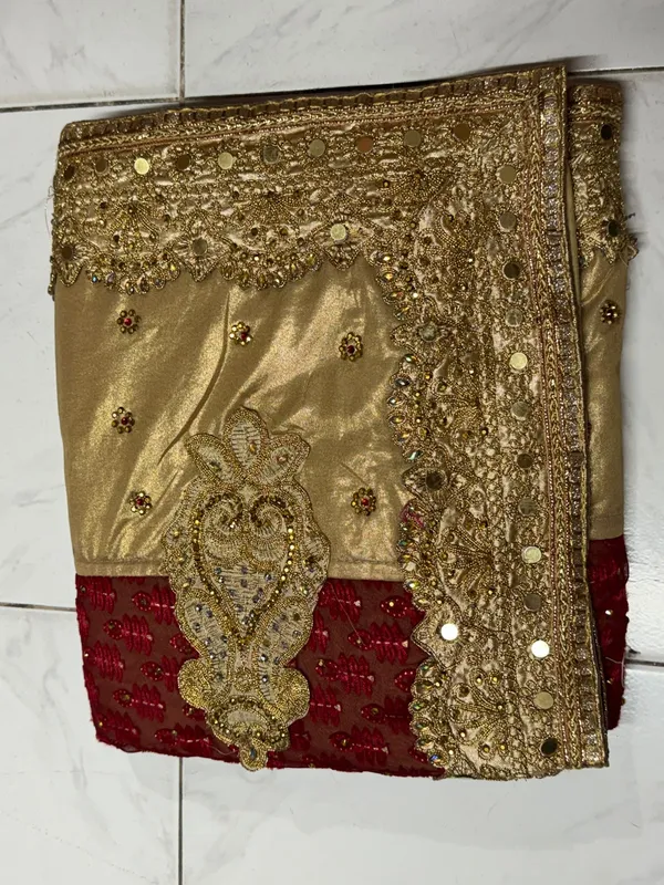 Gold_Embellished_Traditional_Saree_for_Women
