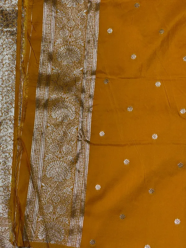 Mustard_Brocade_Floral_Saree_for_Women