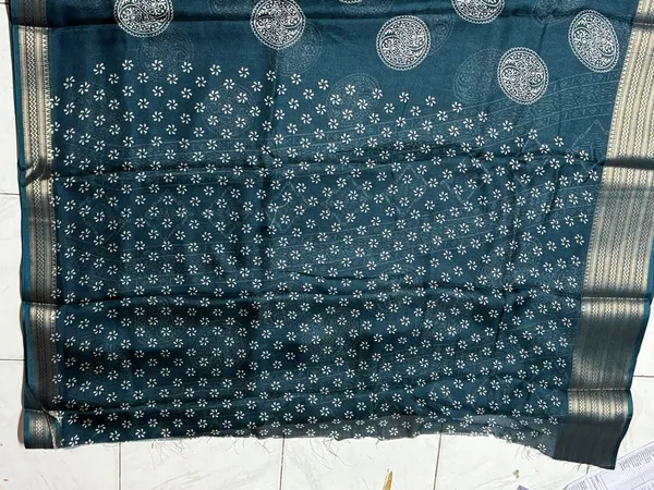 Teal_Woven_Saree_for_Women