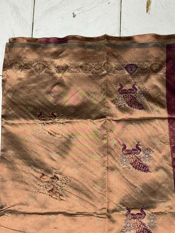 Purple_Woven_Embroidered_Saree_Set_for_Women
