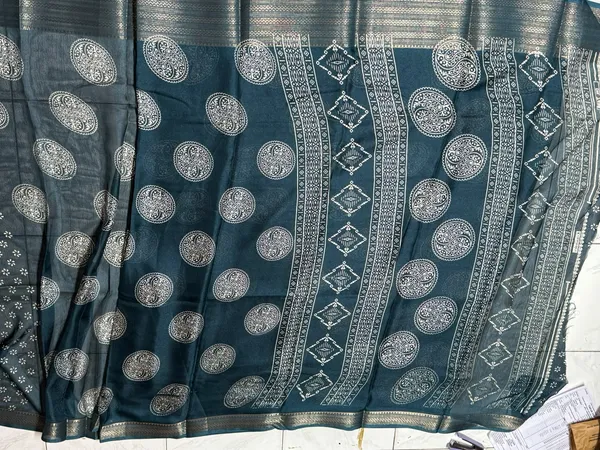 Teal_Woven_Saree_for_Women