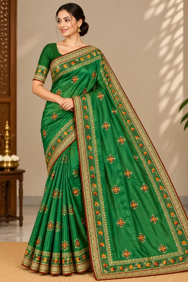 Green_Saree_Silk_For_women