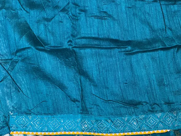 Teal_Blue_Embellished_Ethnic_Saree_for_Women