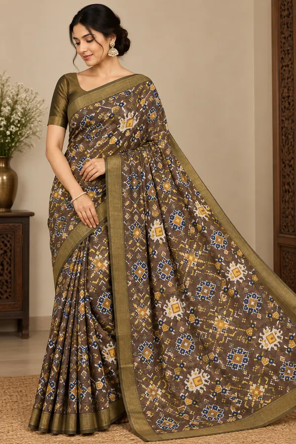 Multicolour_Saree_Silk_For_women