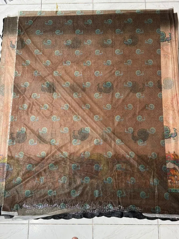 Brown_Printed_Dupatta_For_Women
