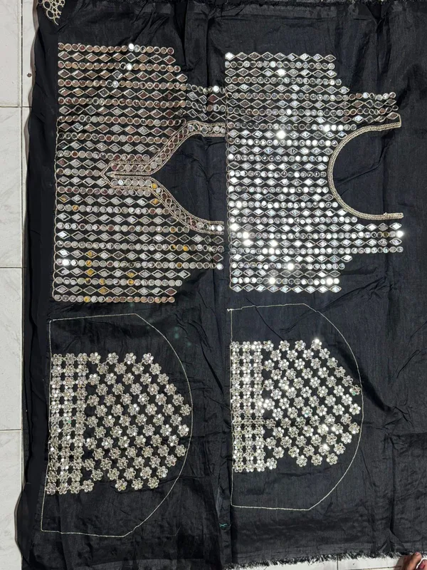 Black_Embellished_Unstitched_Blouse_Fabric_for_Women