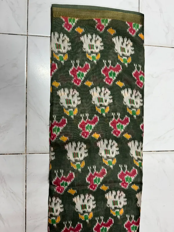 Green_Printed_Saree_for_Women
