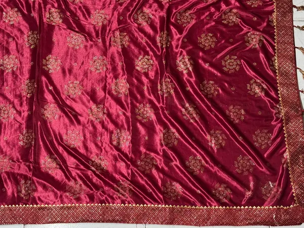 Maroon_Embroidered_Dupatta_For_Women