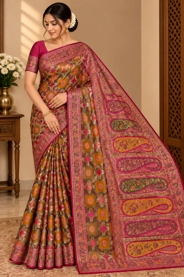 Magenta_Saree_Silk_For_women