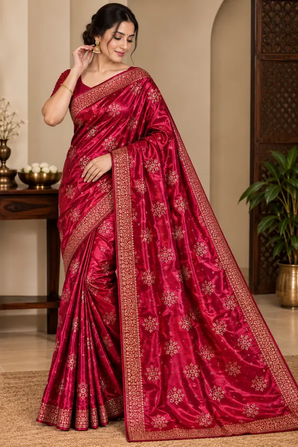 Pink_Saree_Cotton_For_women