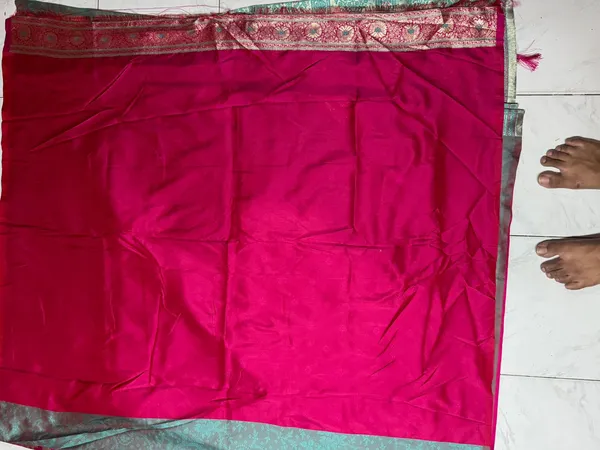 Magenta_Teal_Printed_Saree_For_Women