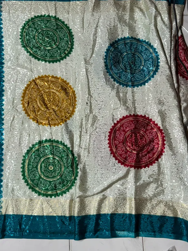 Teal_Woven_Saree_for_Women