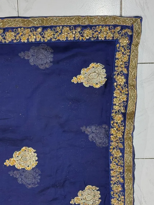 Blue_Embroidered_Saree_for_Women