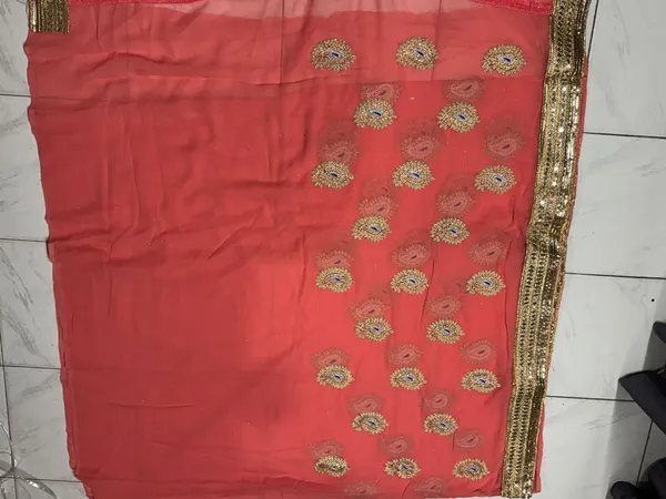 Red_Embroidered_Net_Dupatta_for_Women