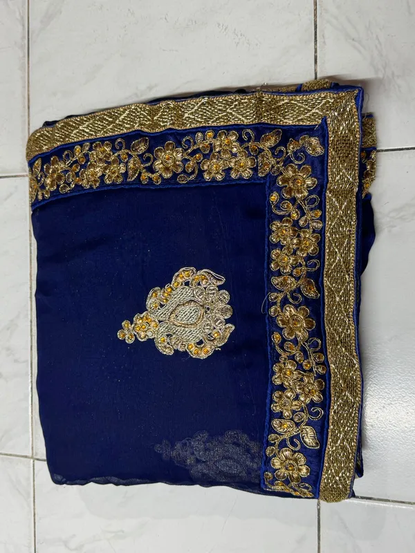 Blue_Embroidered_Saree_for_Women